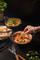 KitchenCraft 2pc Stainless Steel Balti Serving Dishes, 18cm, Silver