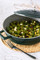 MasterClass Cast Aluminium Shallow Casserole Dish, 4L, Hunter Green
