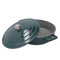 MasterClass Cast Aluminium Shallow Casserole Dish, 4L, Hunter Green