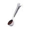 La Cafetière Coffee Measuring Spoon and Bag Clip, Stainless Steel