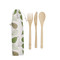 Natural Elements Reusable Bamboo Cutlery Set in Fabric Pouch