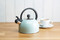 Living Nostalgia Vintage Blue Traditional 1.4 Litre Whistling Kettle