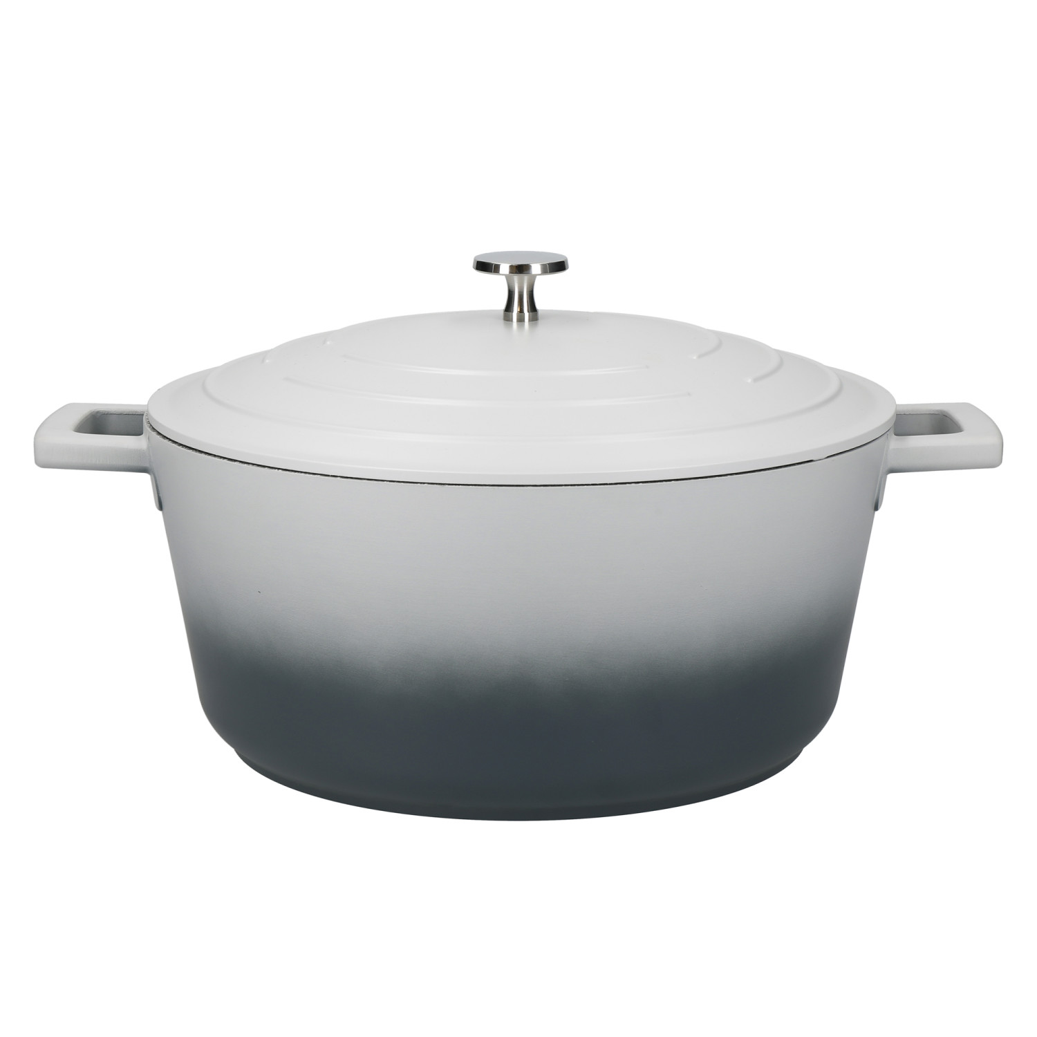 MasterClass Cast Aluminium Casserole Dish, 5L, Ombre Grey