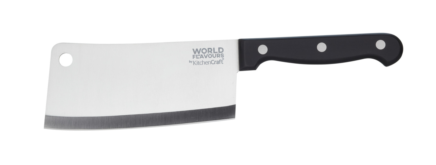 KitchenCraft World of Flavours Oriental 15cm Cleaver KitchenCraft World of Flavours Oriental 15cm Cleaver
