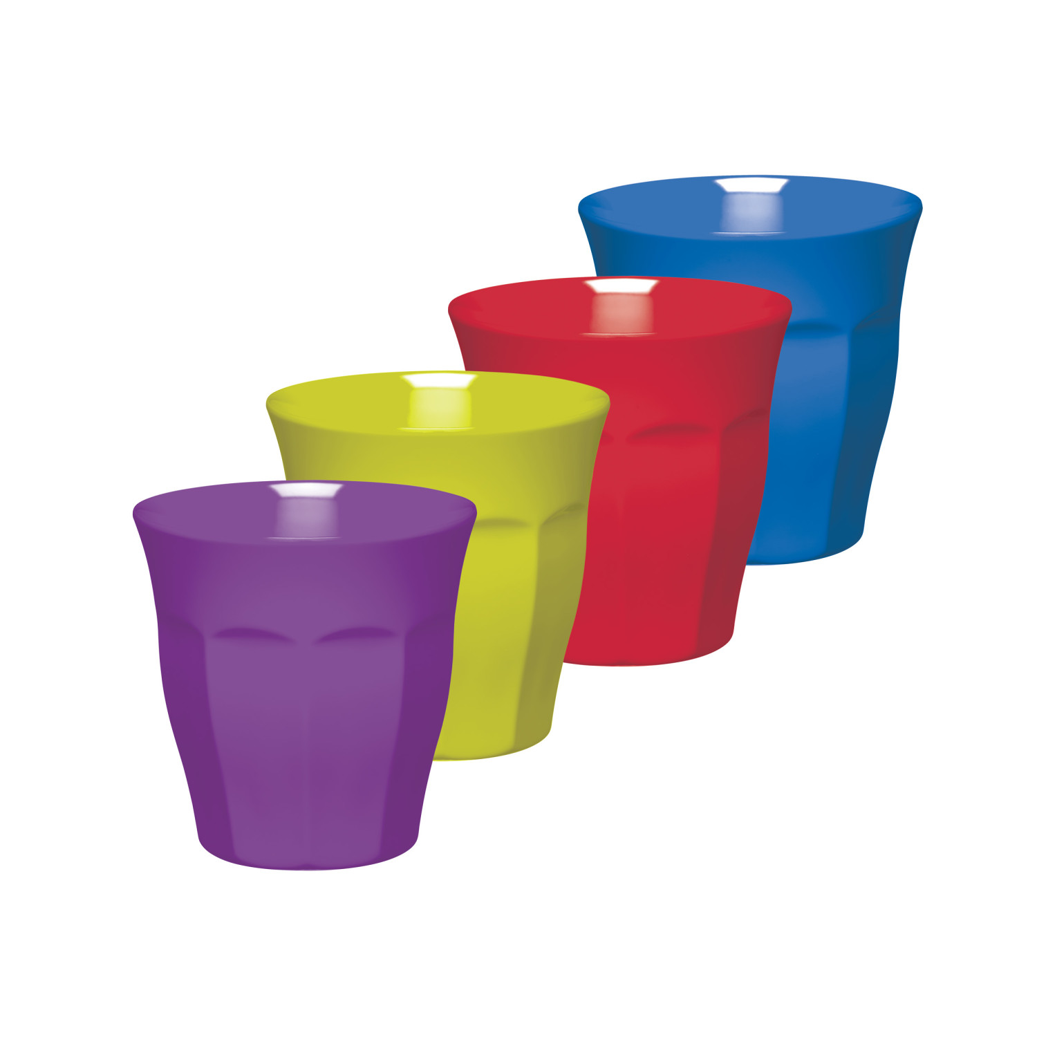 Colourworks Set of 4 Melamine Tumblers Colourworks Set of 4 Melamine Tumblers