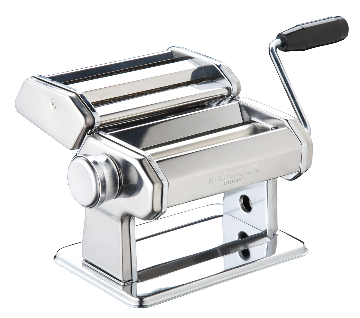 KitchenCraft World of Flavours Italian Deluxe Double Cutter Pasta Machine KitchenCraft World of Flavours Italian Deluxe Double Cutter Pasta Machine