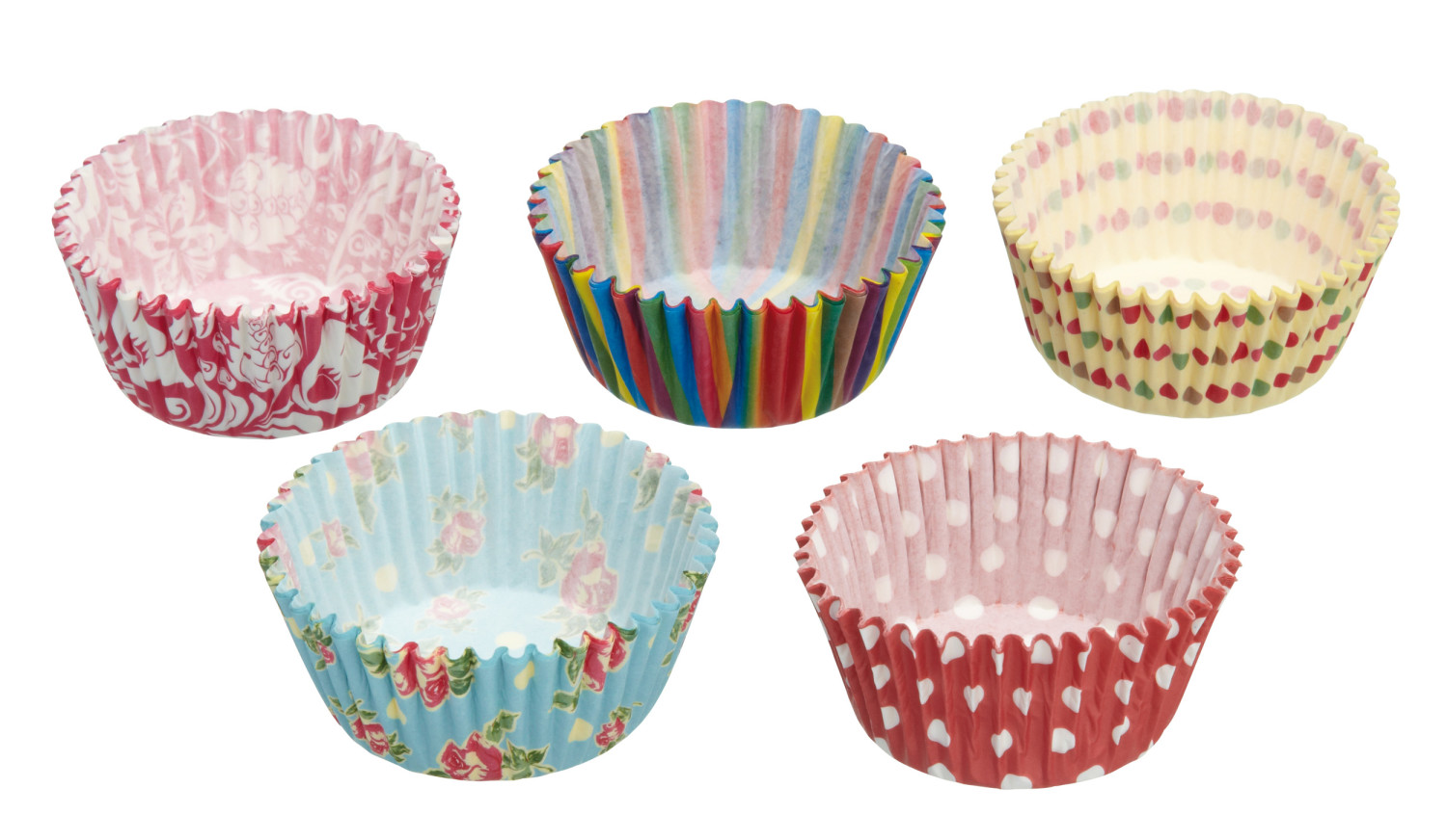 Sweetly Does It Pack of 250 Assorted Paper Cake Cases