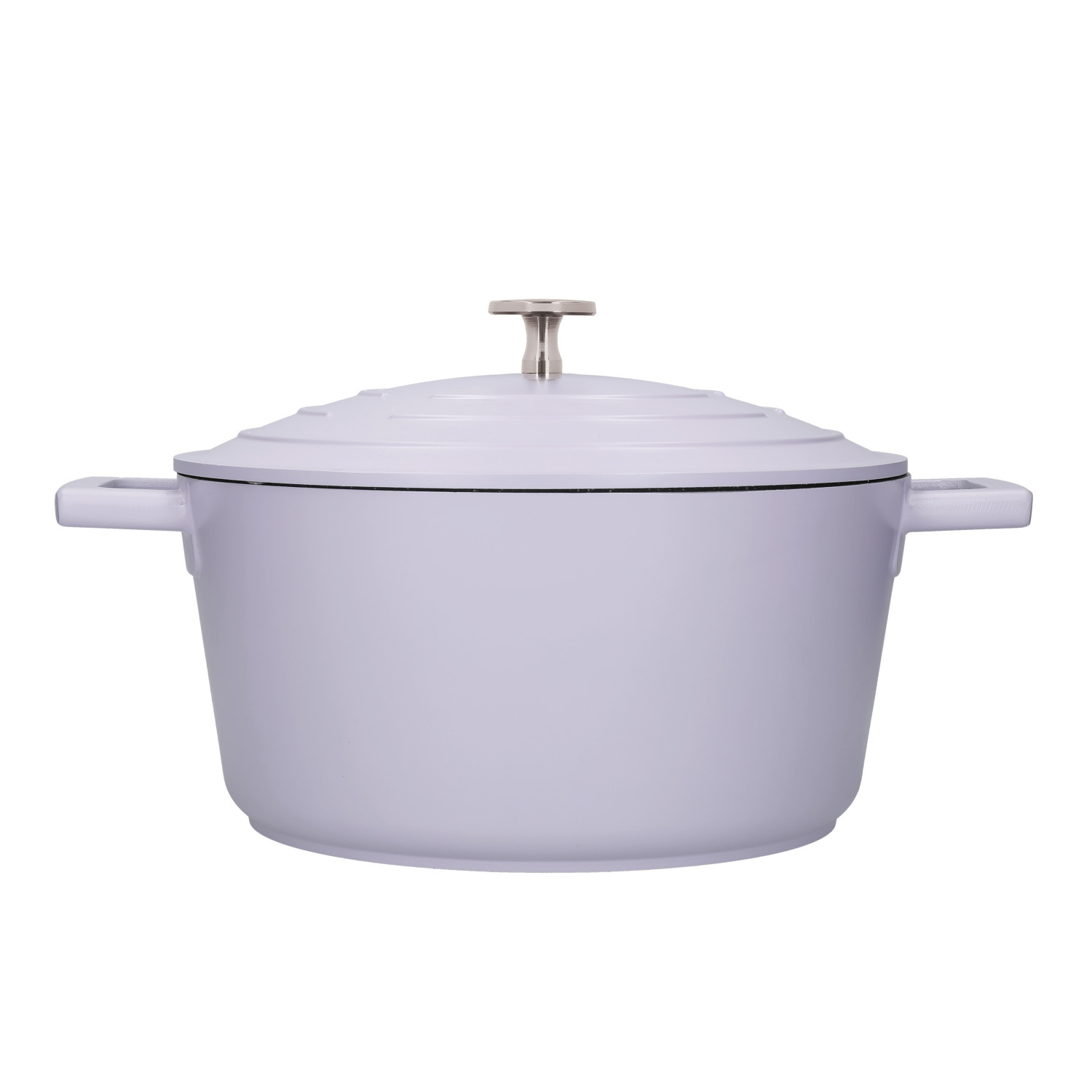 MasterClass Cast Aluminium Casserole Dish, 4L, Lavender MasterClass Cast Aluminium Casserole Dish, 4L, Lavender