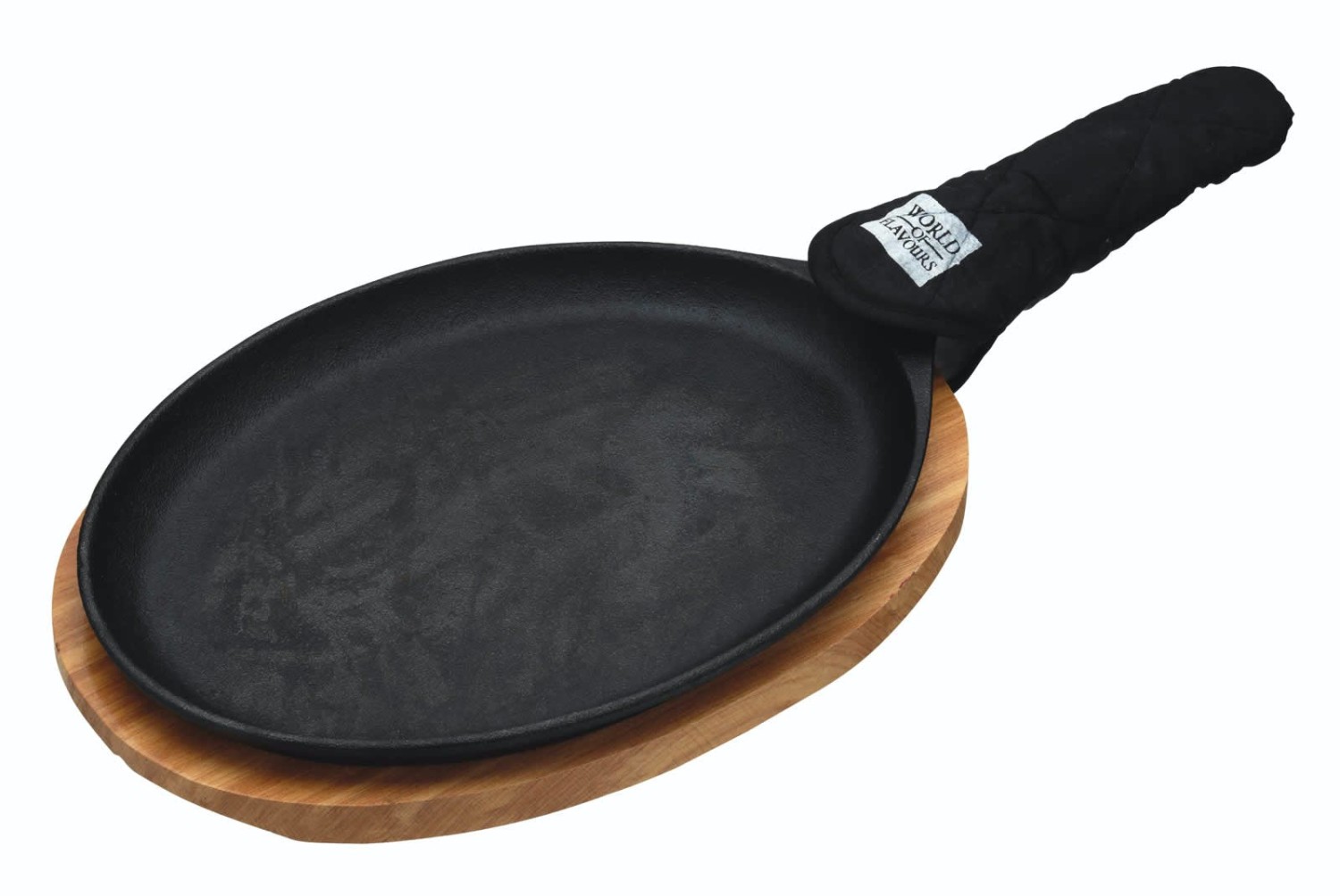 KitchenCraft World of Flavours Cast Iron Fajita Sizzler KitchenCraft World of Flavours Cast Iron Fajita Sizzler