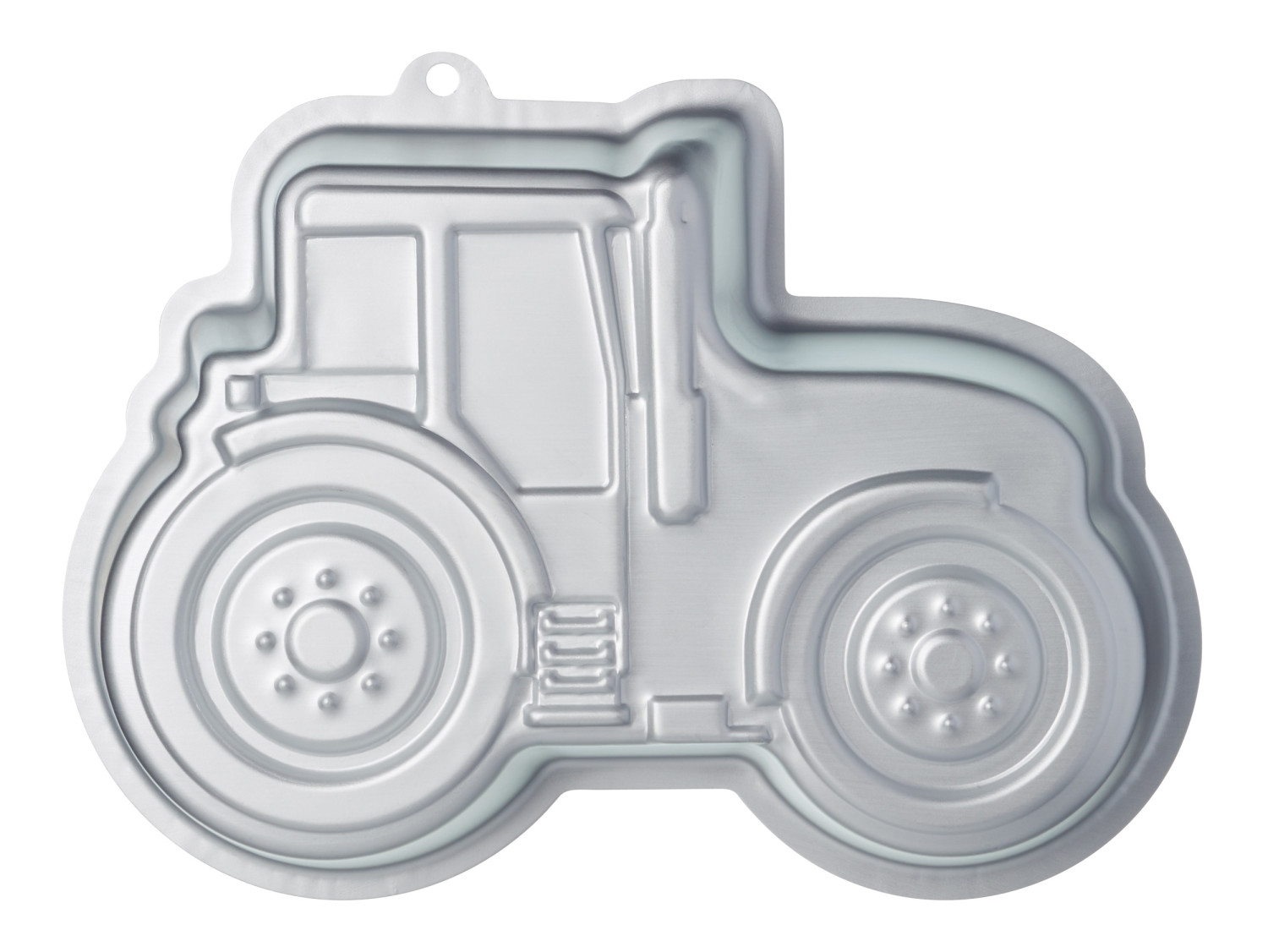 KitchenCraft Silver Anodised Tractor Shaped Cake Pan