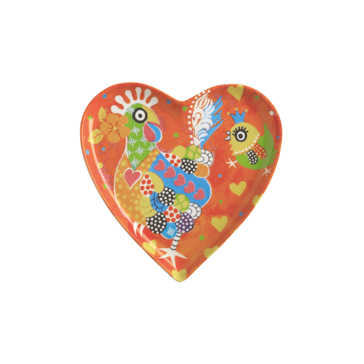 Maxwell & Williams Love Hearts 15.5cm Chicken Dance Heart Plate