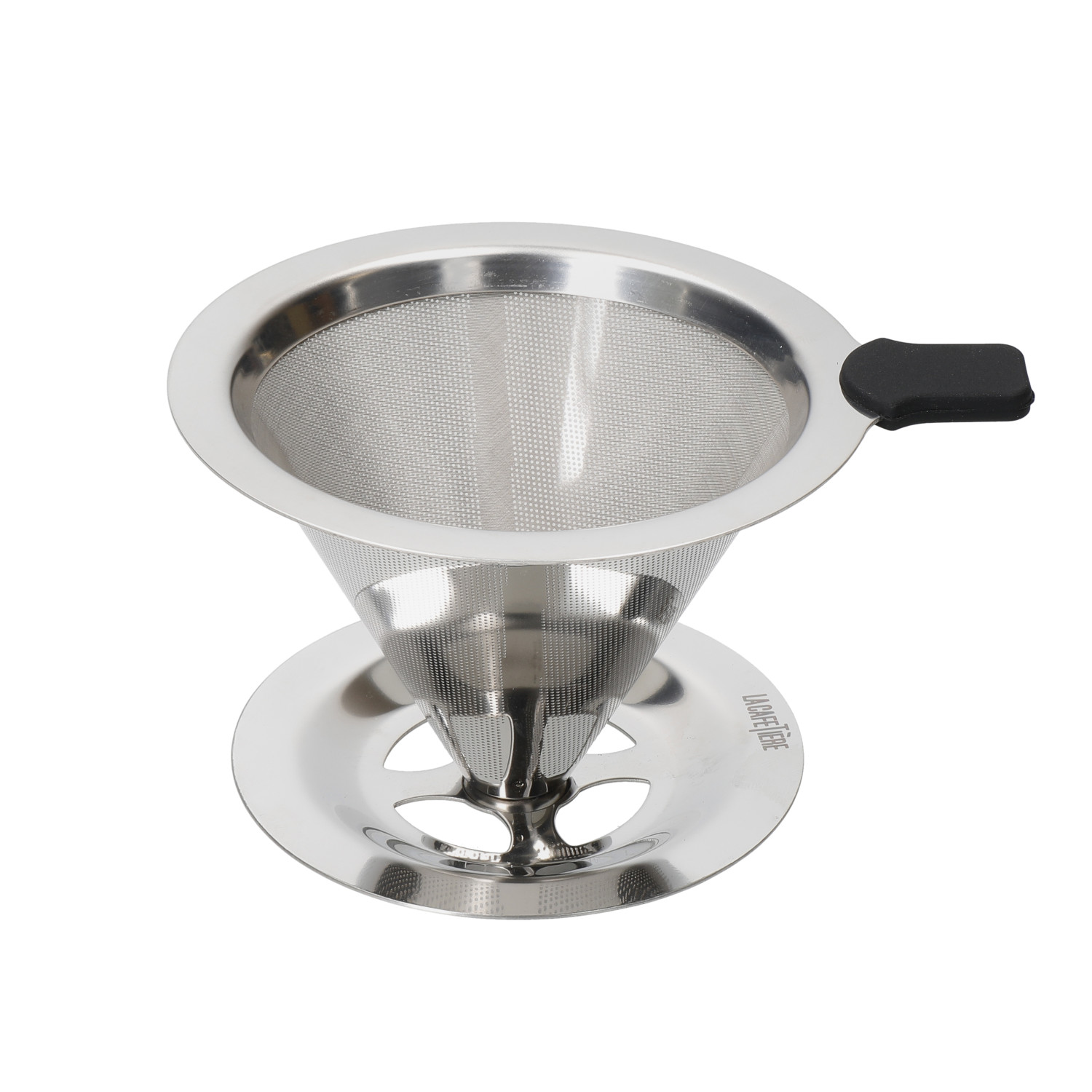 La Cafetière Pour Over Coffee Dripper, Stainless Steel La Cafetière Pour Over Coffee Dripper, Stainless Steel