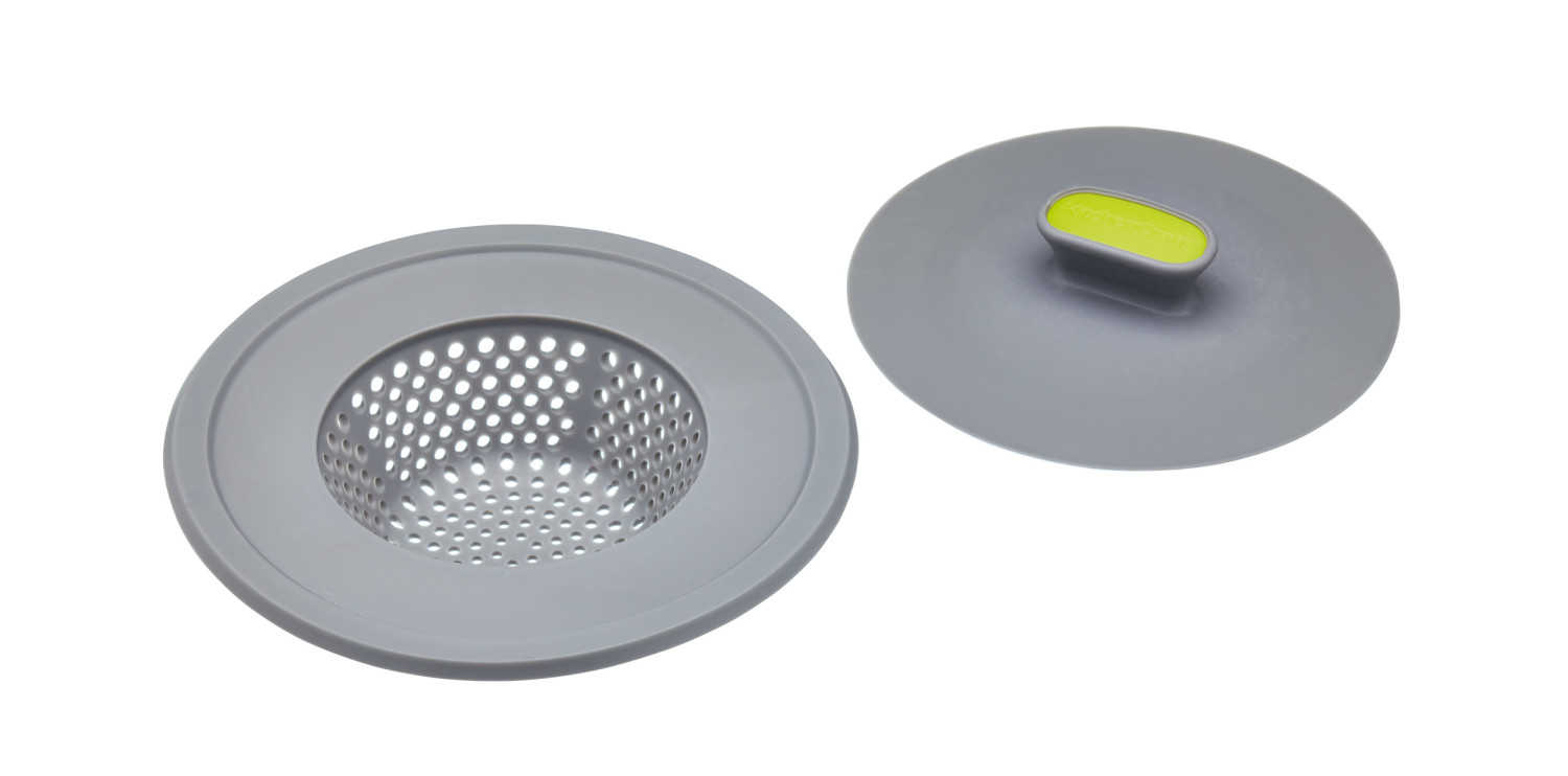 KitchenCraft 2-in-1 Plug and Sink Strainer KitchenCraft 2-in-1 Plug and Sink Strainer