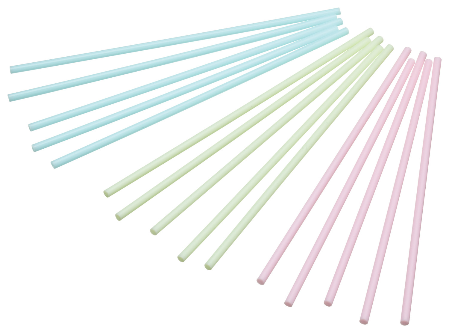 KitchenCraft Pack of 60 Plastic Pastel Coloured Cake Pop Sticks - 15cm KitchenCraft Pack of 60 Plastic Pastel Coloured Cake Pop Sticks - 15cm