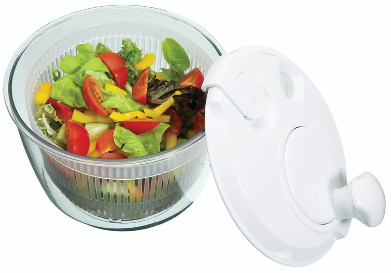 KitchenCraft 19cm Mini Salad Spinner KitchenCraft 19cm Mini Salad Spinner