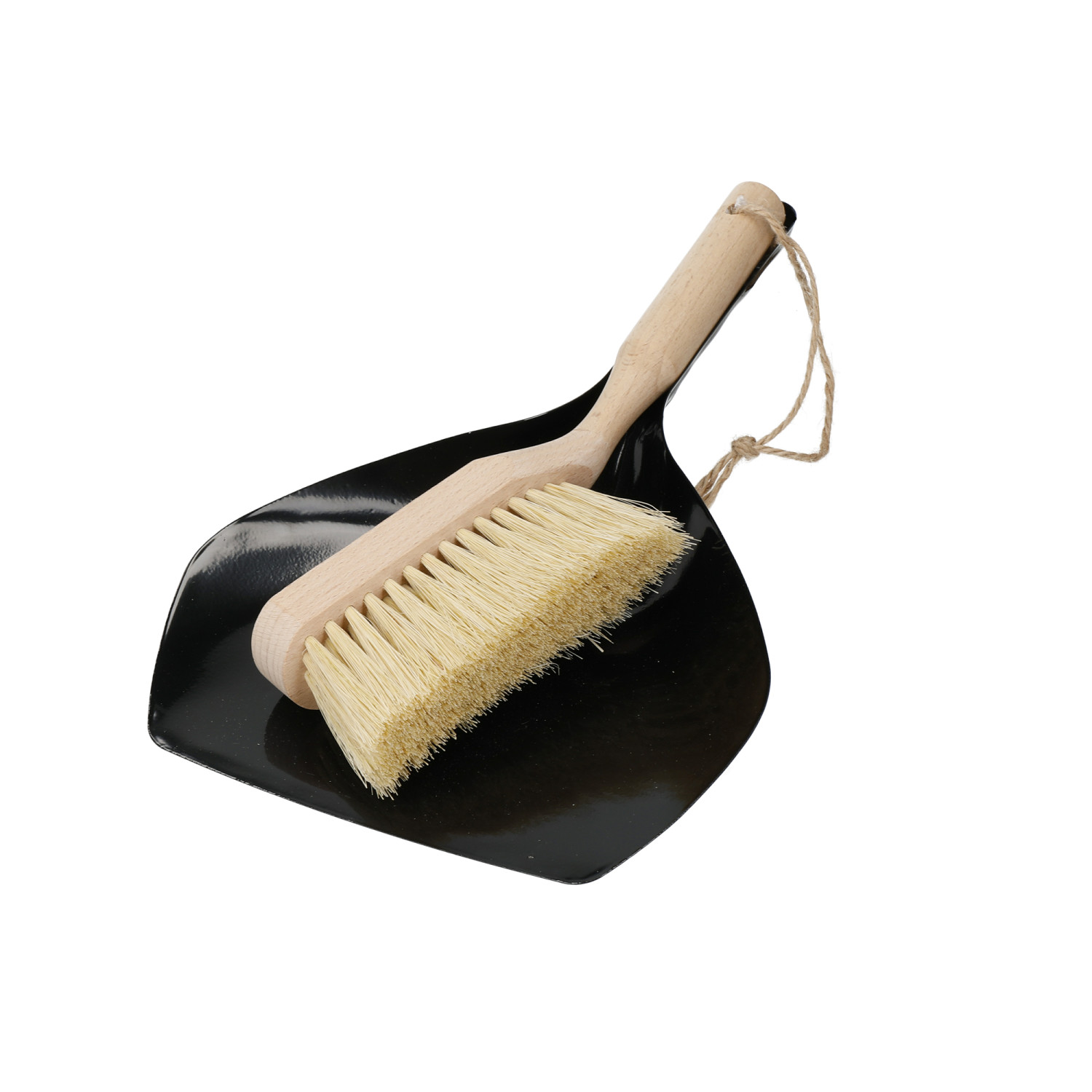 Natural Elements Eco-Friendly Dustpan and Brush, Robust Beechwood and 100% Recycled Plastic Natural Elements Eco-Friendly Dustpan and Brush, Robust Beechwood and 100% Recycled Plastic