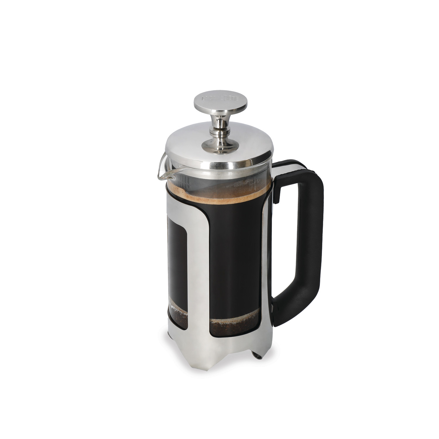 La Cafetière Roma 3 Cup Cafetière, Stainless Steel, 350ml La Cafetière Roma 3 Cup Cafetière, Stainless Steel, 350ml