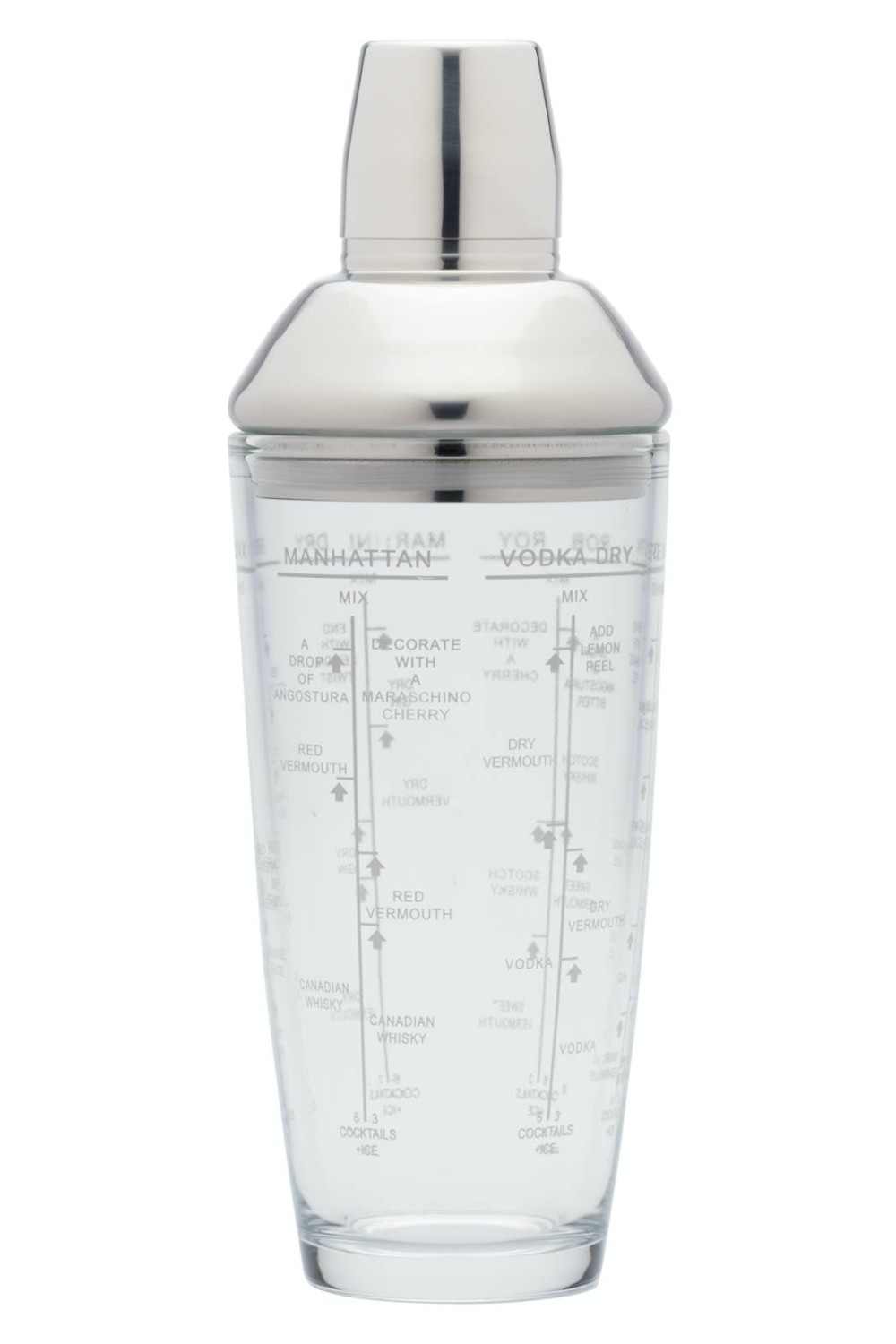 BarCraft 700ml Glass Boston Cocktail Shaker BarCraft 700ml Glass Boston Cocktail Shaker