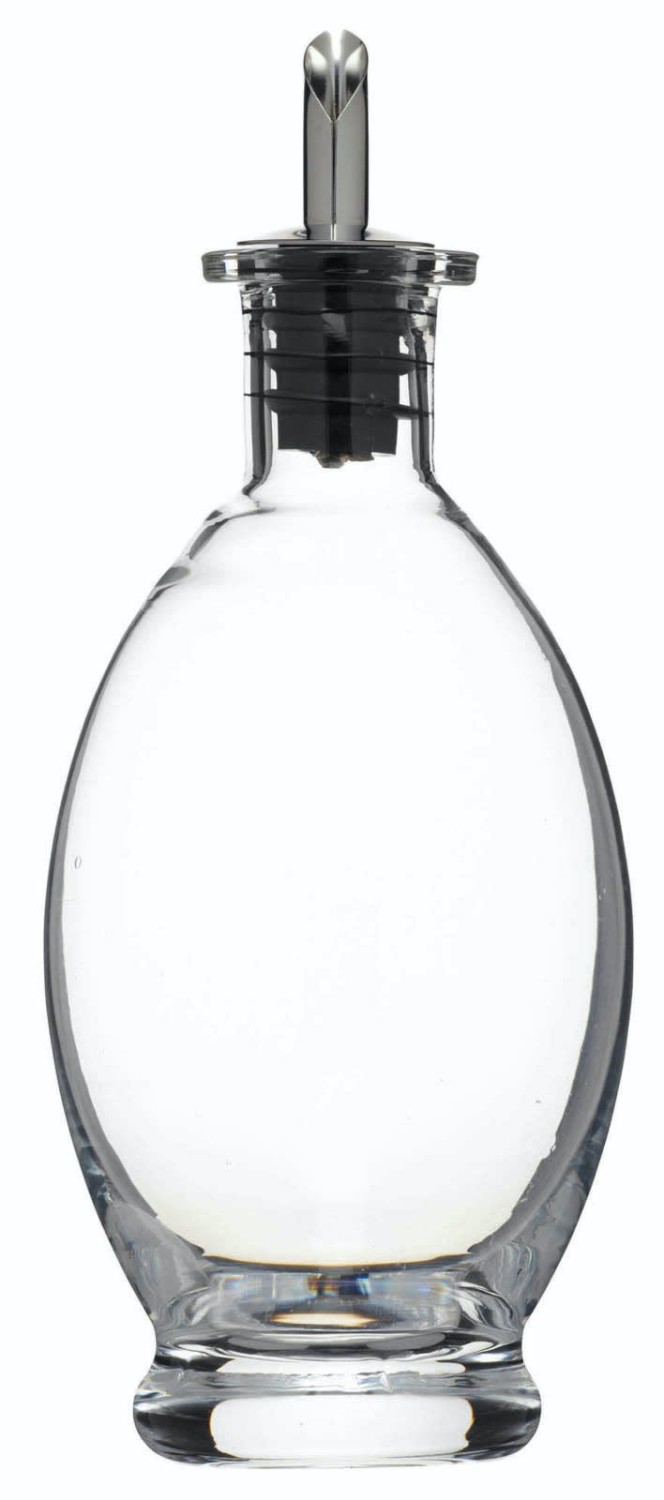 KitchenCraft World of Flavours Italian Glass Bellied Oil Bottle