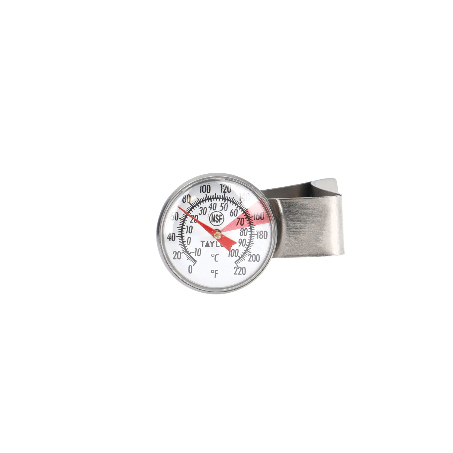Taylor Instant Read Milk/Beverage Thermometer with Clip, Blister Packed Taylor Instant Read Milk/Beverage Thermometer with Clip, Blister Packed