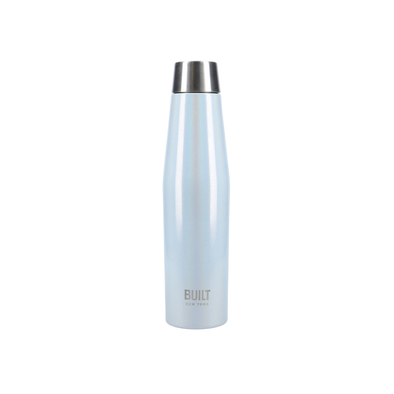 BUILT Apex 540ml Insulated Water Bottle, BPA-Free 18/8 Stainless Steel - Iridescent Blue BUILT Apex 540ml Insulated Water Bottle, BPA-Free 18/8 Stainless Steel - Iridescent Blue