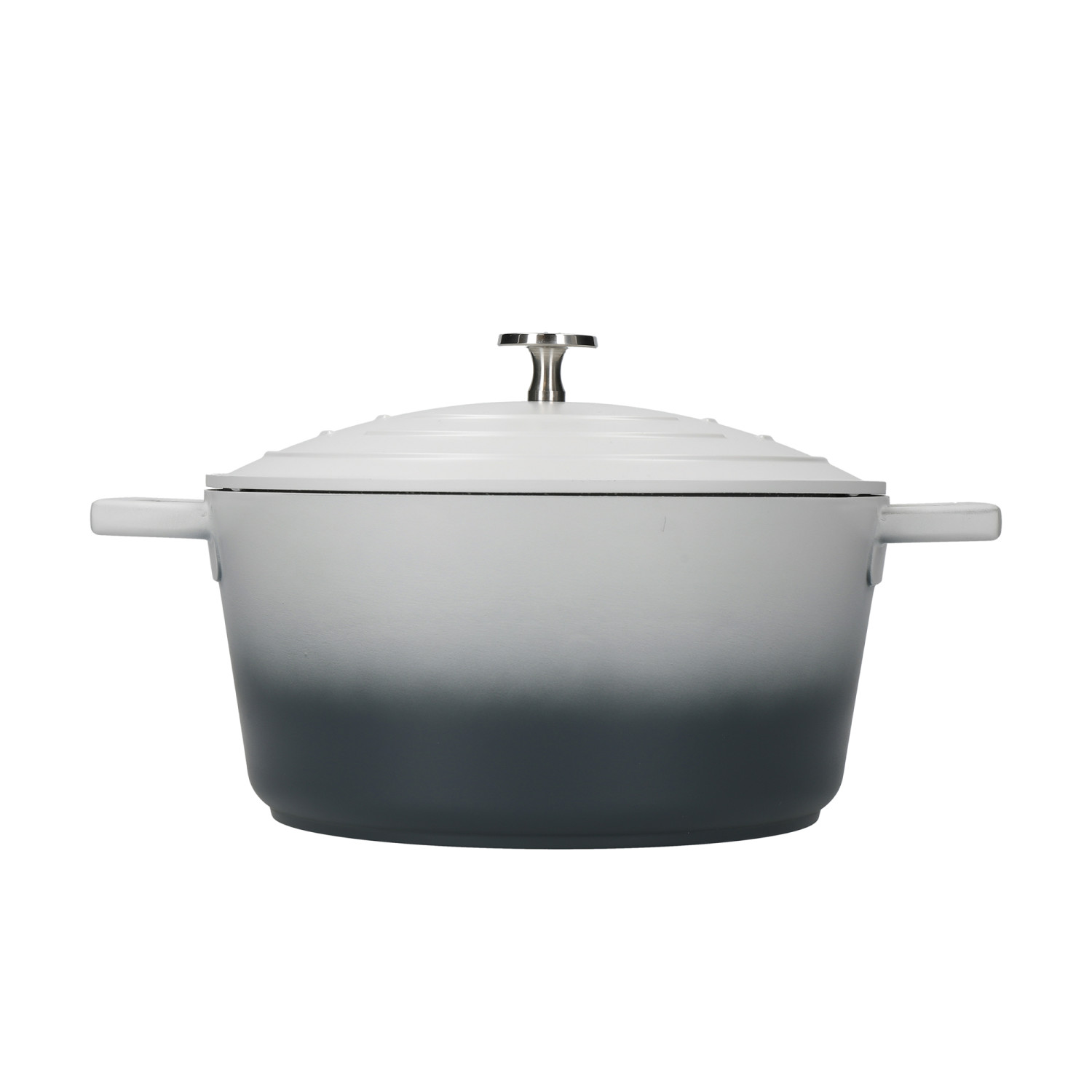 MasterClass Cast Aluminium Casserole Dish, 4L, Ombre Grey