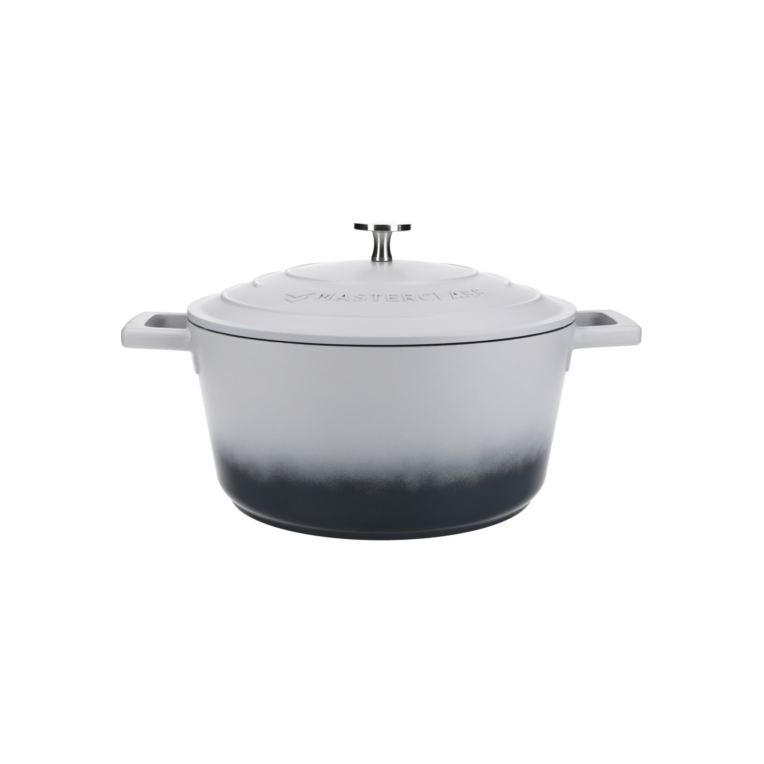 MasterClass Cast Aluminium Casserole Dish, 4L, Ombre Grey