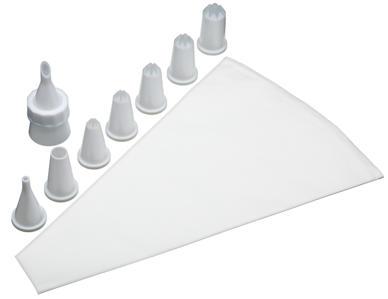 Sweetly Does It Plastic Piping Set With 8 Nozzles Sweetly Does It Plastic Piping Set With 8 Nozzles