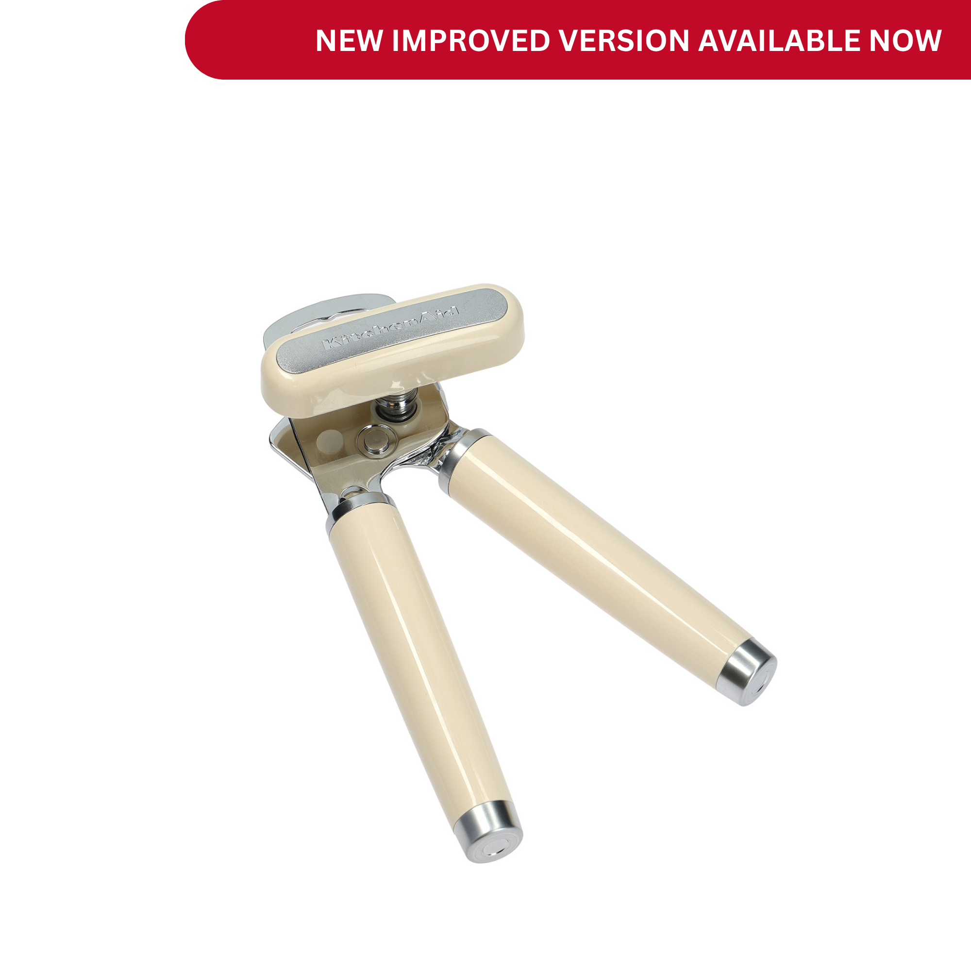 KitchenAid Stainless Steel Tin Opener - Almond Cream - DISCONTINUED ITEM - PLEASE CLICK BELOW FOR THE NEW IMPROVED VERSION