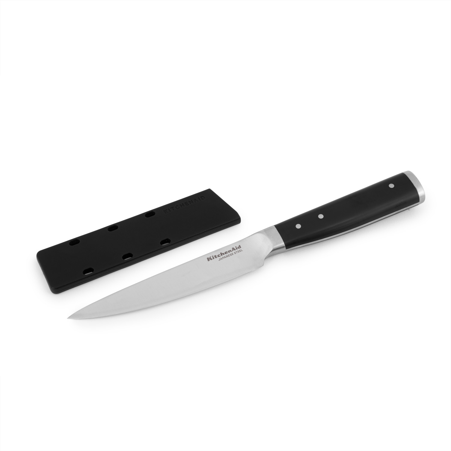 KitchenAid Gourmet 11cm / 4½ Inch General Purpose Kitchen Knife, Fine-Edge High-Carbon Japanese Steel KitchenAid Gourmet 11cm / 4½ Inch General Purpose Kitchen Knife, Fine-Edge High-Carbon Japanese Steel