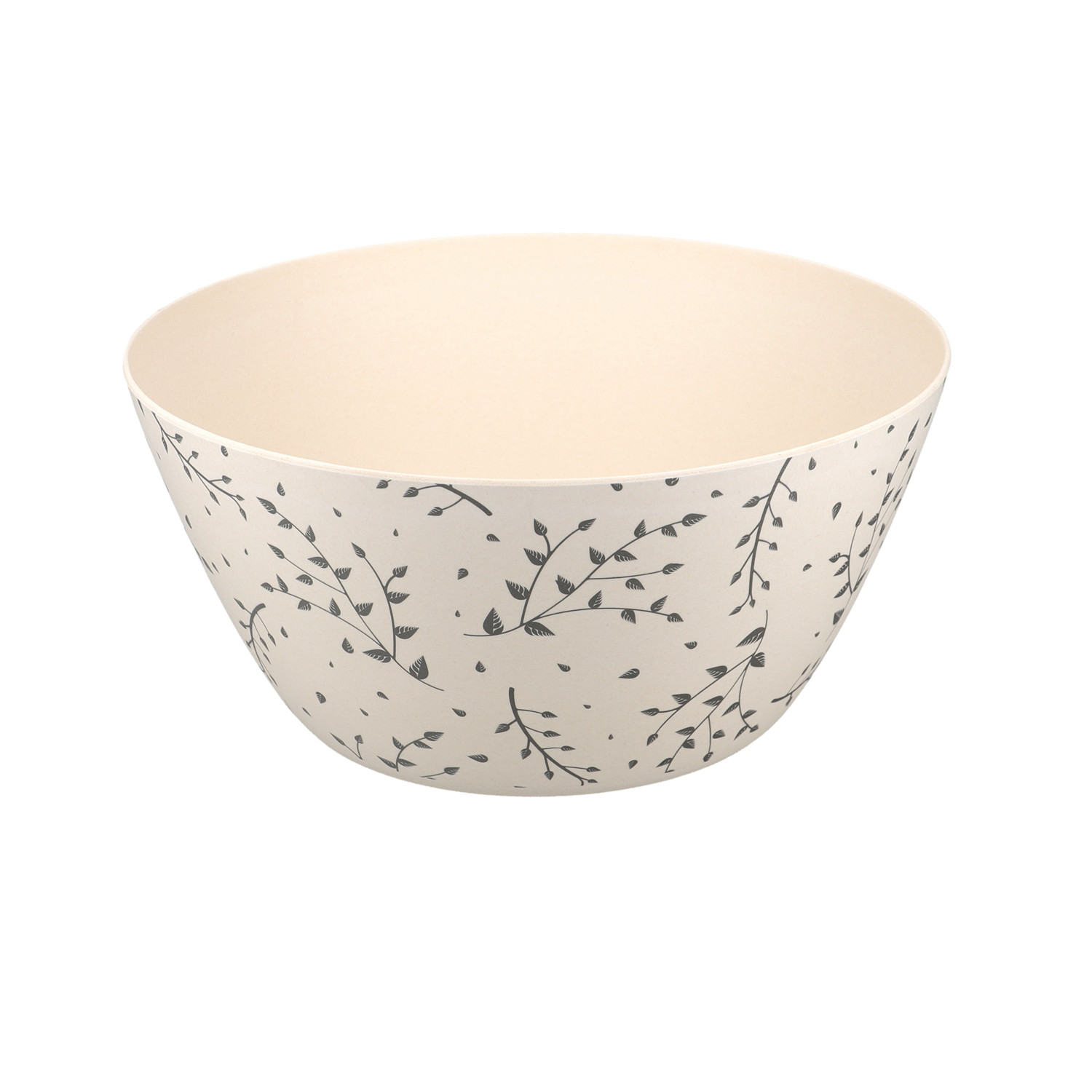 Natural Elements Salad Bowl, Recycled Plastic, 25cm Natural Elements Salad Bowl, Recycled Plastic, 25cm