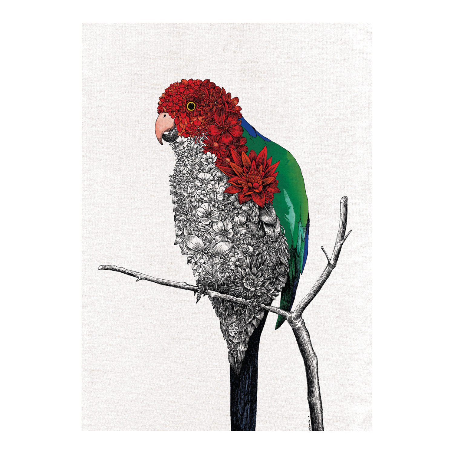 Maxwell & Williams Marini Ferlazzo Australian King Parrot Tea Towel