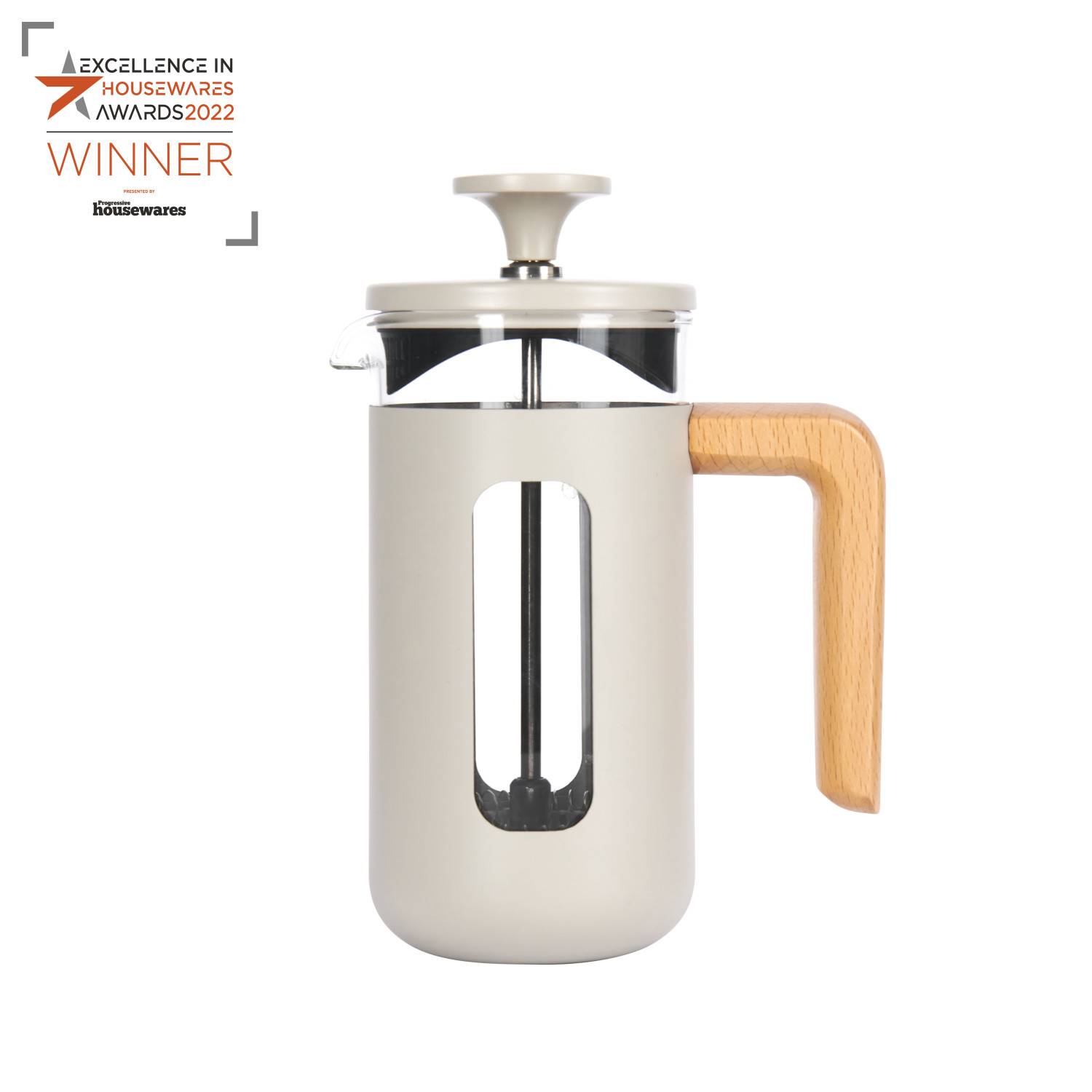 La Cafetière Pisa Cafetiere, 3-Cup, Latte La Cafetière Pisa Cafetiere, 3-Cup, Latte