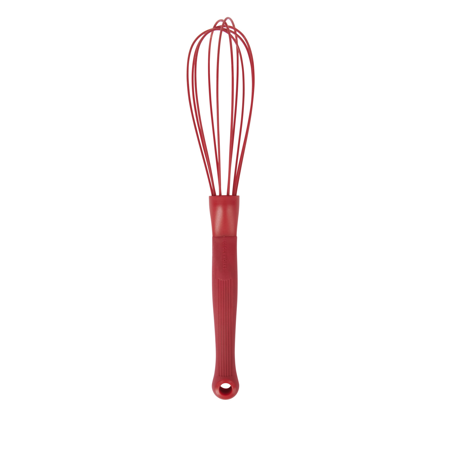 Colourworks Silicone Balloon Whisk, Red