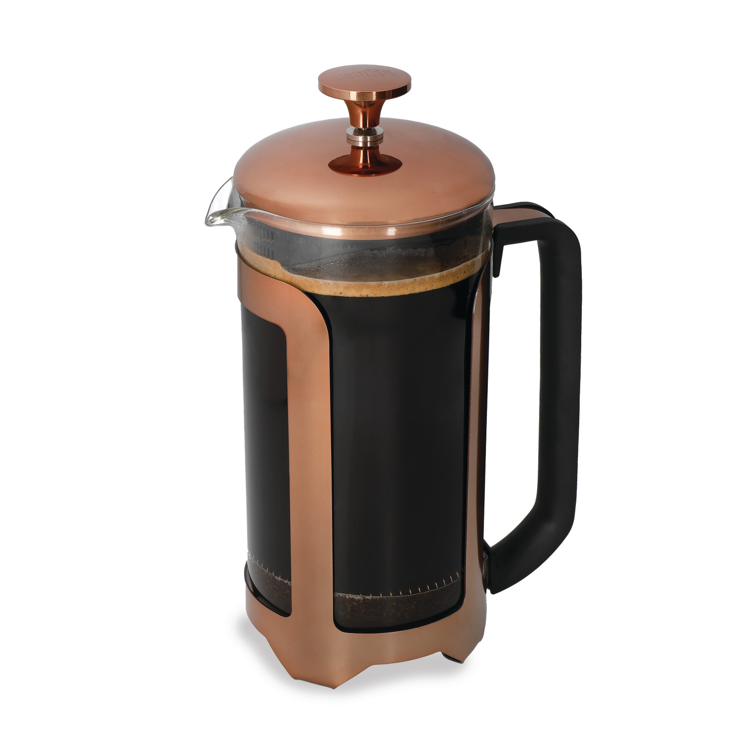 La Cafetière Roma Cafetiere, 8-Cup, Copper Effect Finish La Cafetière Roma Cafetiere, 8-Cup, Copper Effect Finish