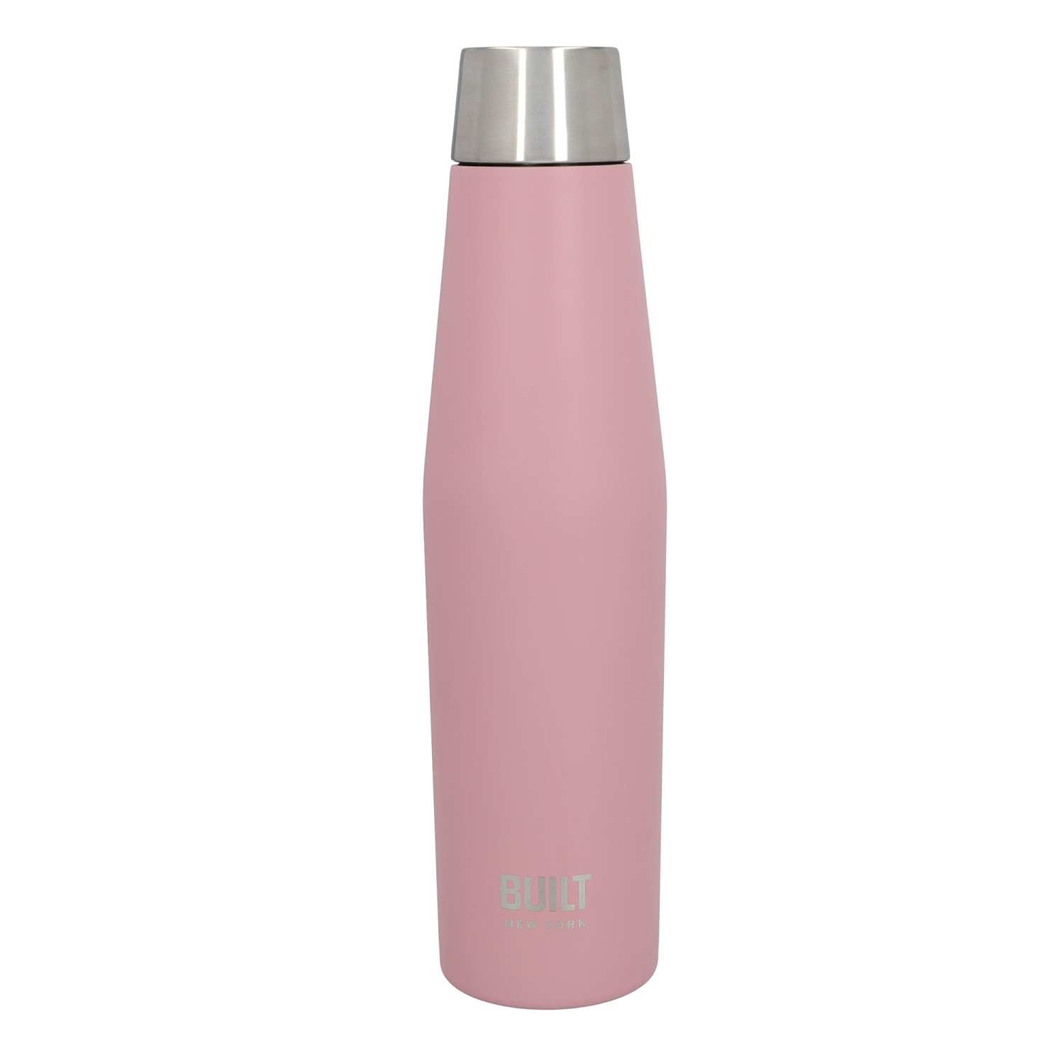 BUILT Apex 540ml Insulated Water Bottle, BPA-Free 18/8 Stainless Steel - Light Pink BUILT Apex 540ml Insulated Water Bottle, BPA-Free 18/8 Stainless Steel - Light Pink