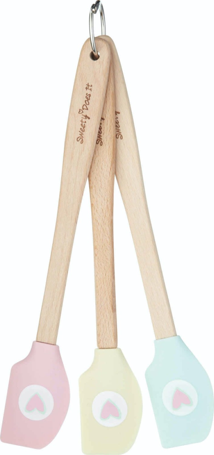 Sweetly Does It 3 Piece Mini Spatula Set Sweetly Does It 3 Piece Mini Spatula Set