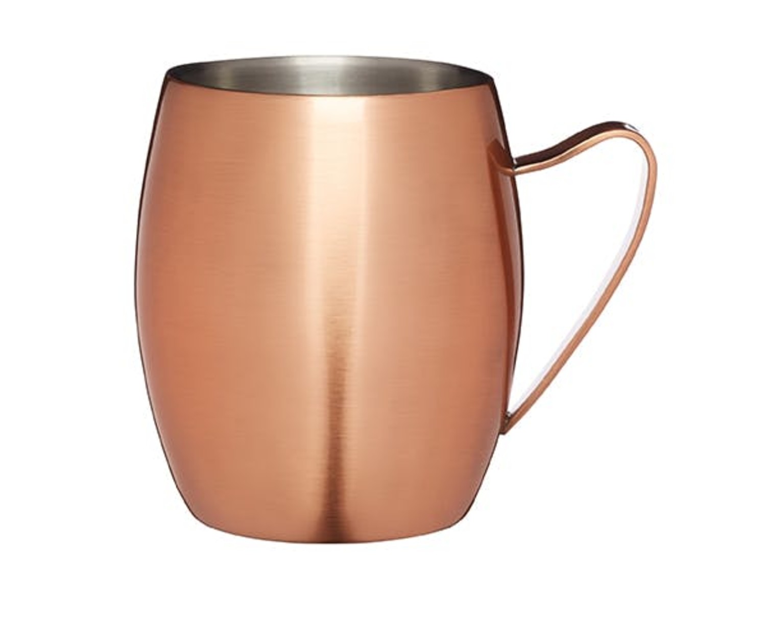 BarCraft Double Walled Moscow Mule Mug, Copper, 370ml