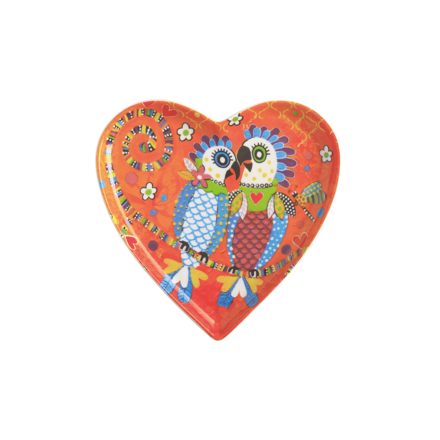Maxwell & Williams Love Hearts 15.5cm Fan Club Heart Plate