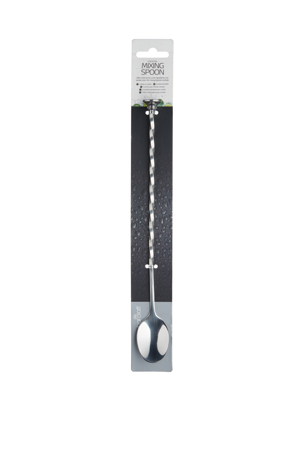 BarCraft Stainless Steel 28cm Mixing Spoon BarCraft Stainless Steel 28cm Mixing Spoon
