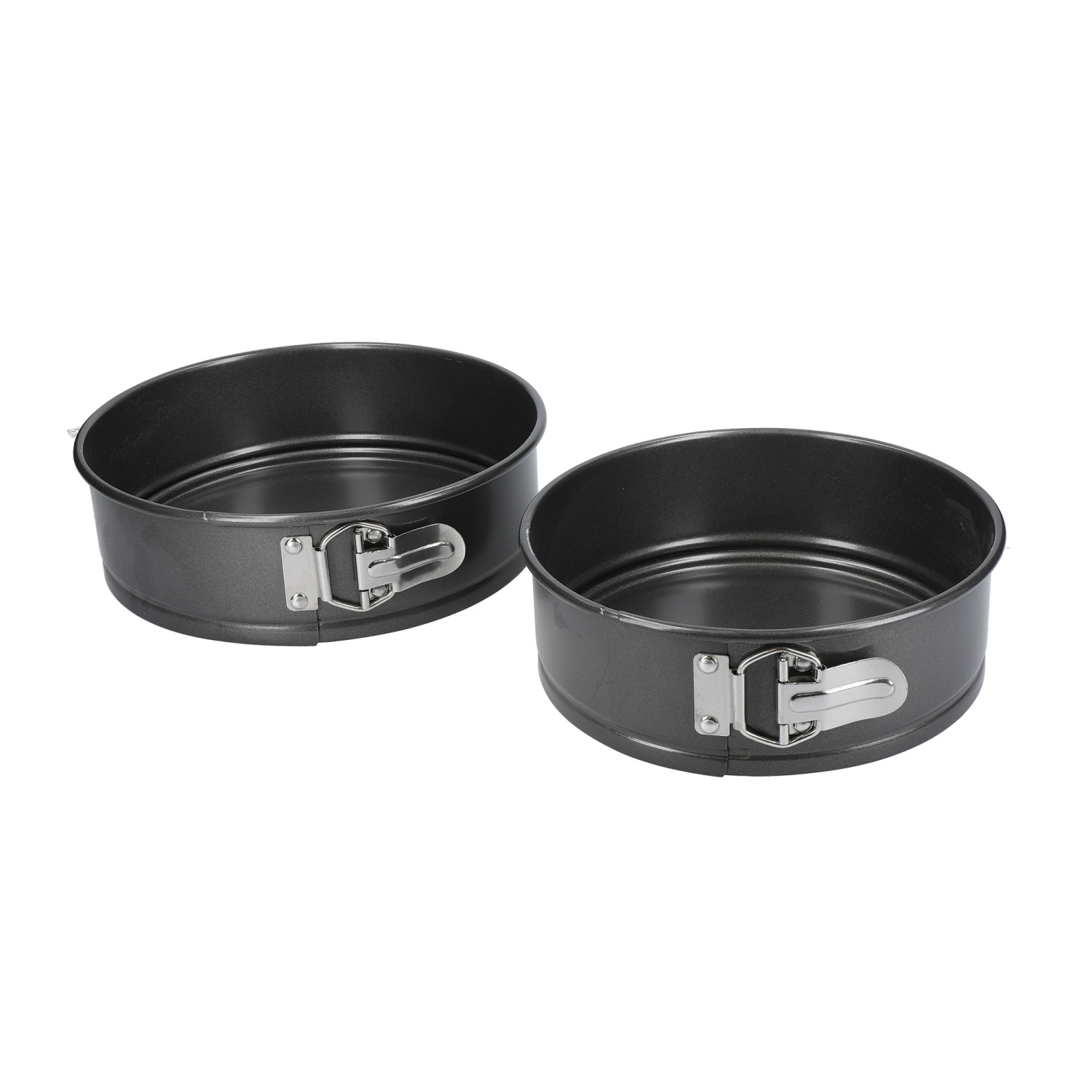 MasterClass Twin Pack - Non-Stick 20cm and 23cm Spring Form Pans MasterClass Twin Pack - Non-Stick 20cm and 23cm Spring Form Pans