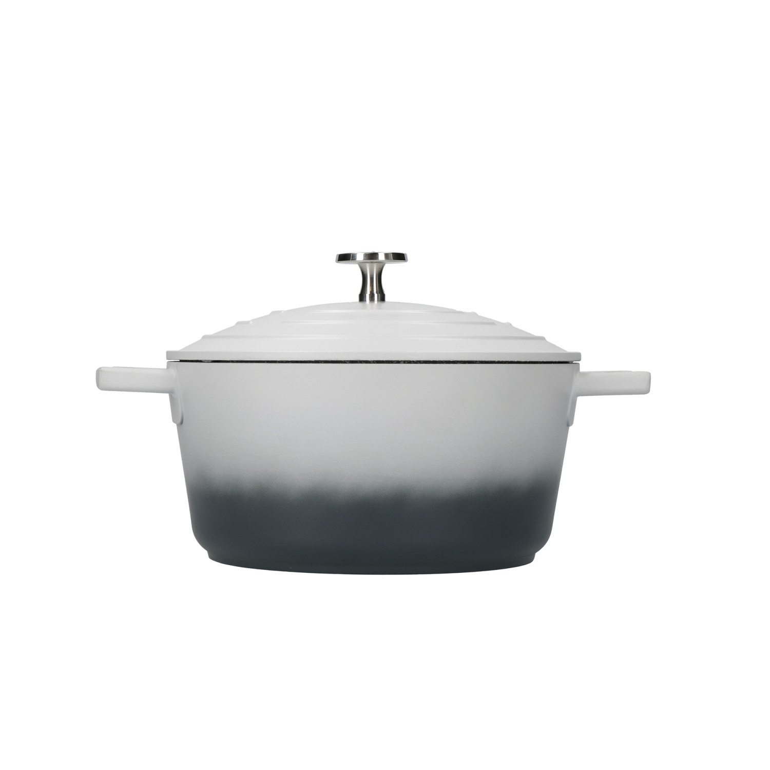 MasterClass Cast Aluminium Casserole Dish, 2.5L, Ombre Grey