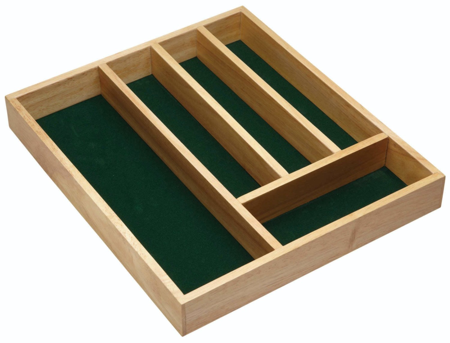 KitchenCraft Traditional Wooden Cutlery Tray KitchenCraft Traditional Wooden Cutlery Tray
