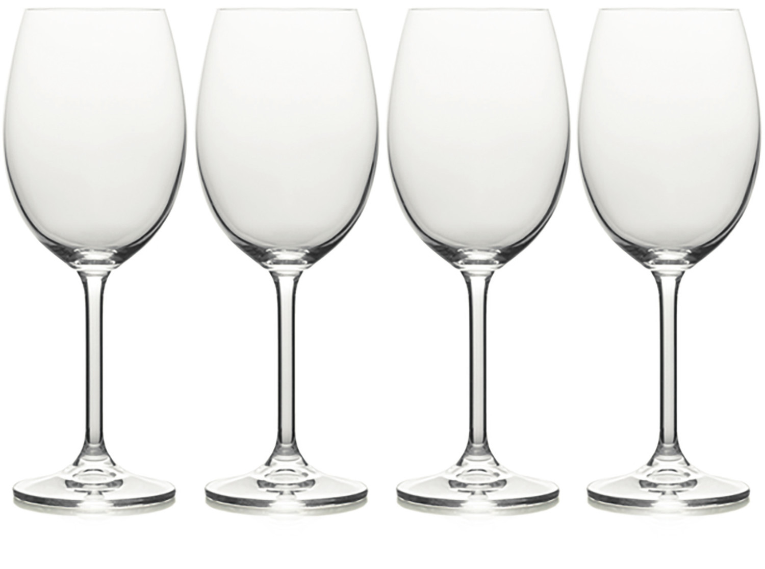 Mikasa Julie Set Of 4 16.5Oz White Wine Glasses Mikasa Julie Set Of 4 16.5Oz White Wine Glasses