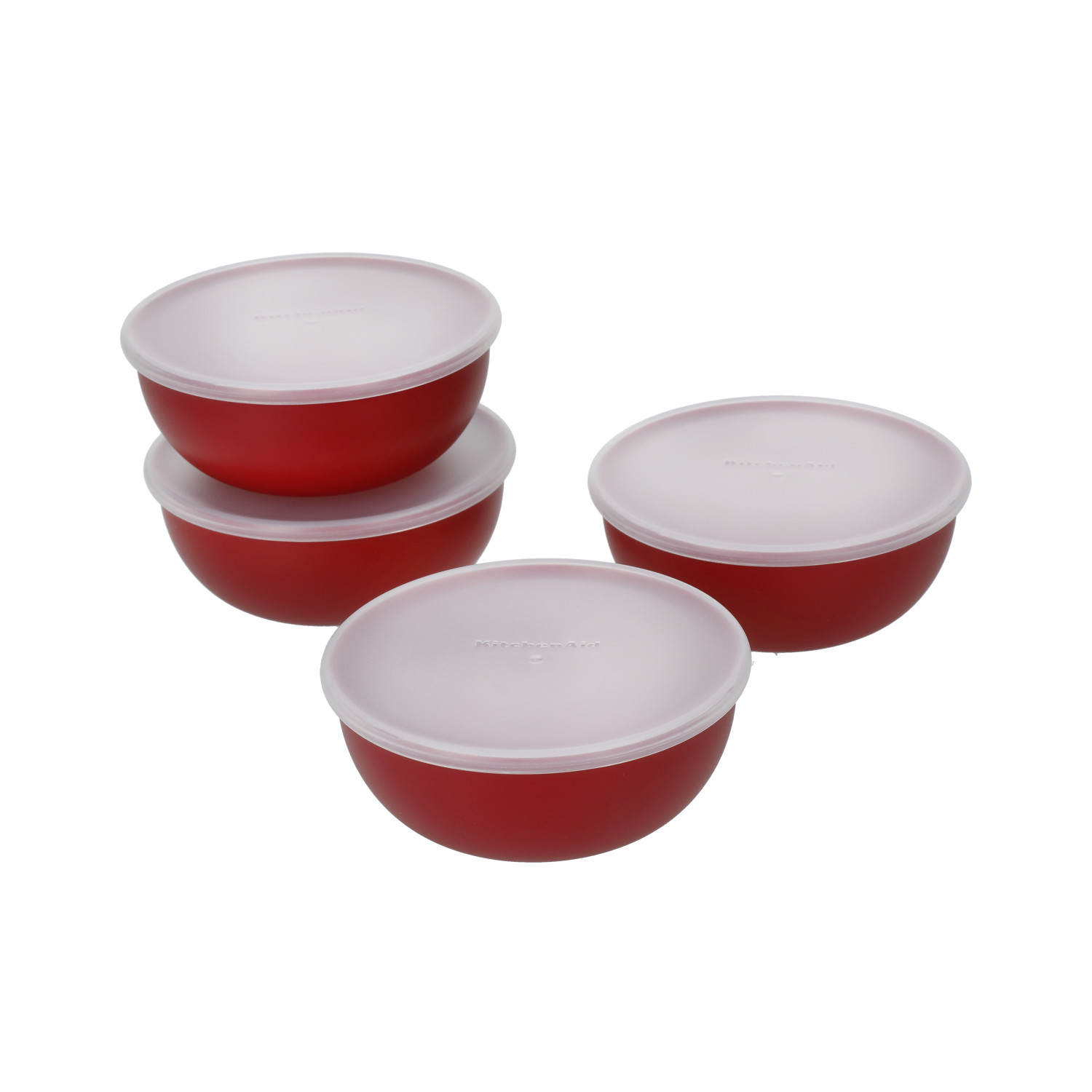 KitchenAid 4pc Pinch Bowl Set - Empire Red KitchenAid 4pc Pinch Bowl Set - Empire Red