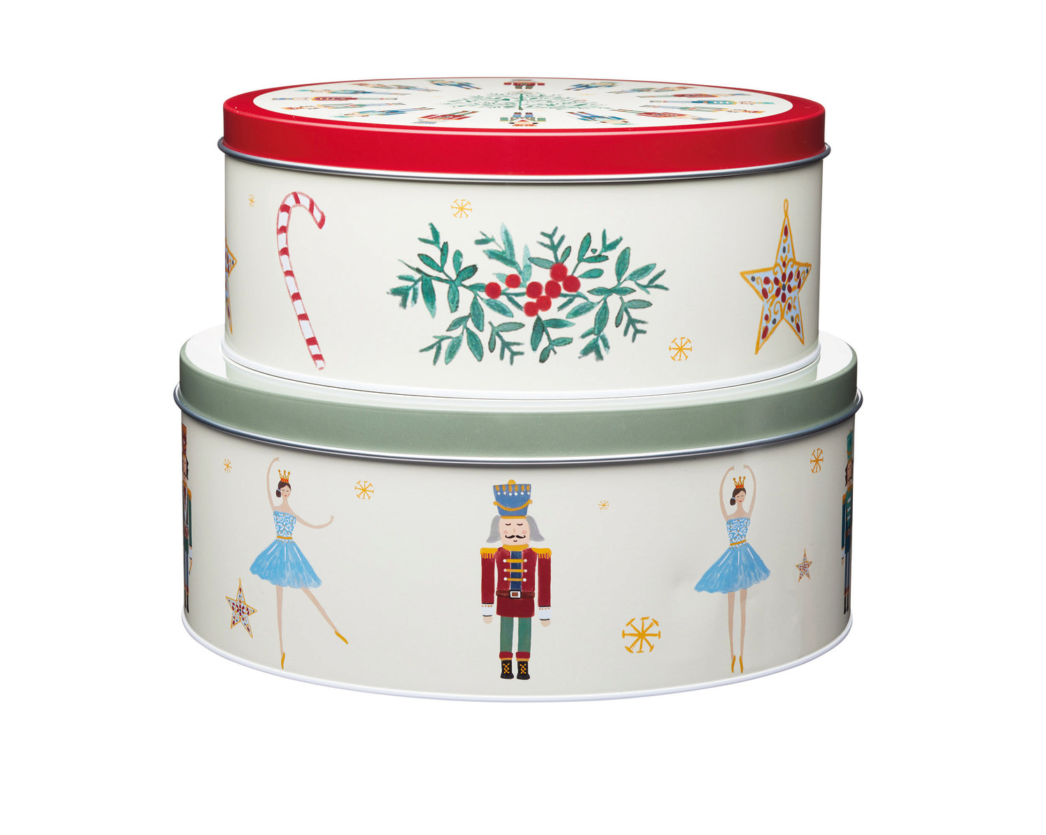 KitchenCraft The Nutcracker Collection Storage Tins KitchenCraft The Nutcracker Collection Storage Tins
