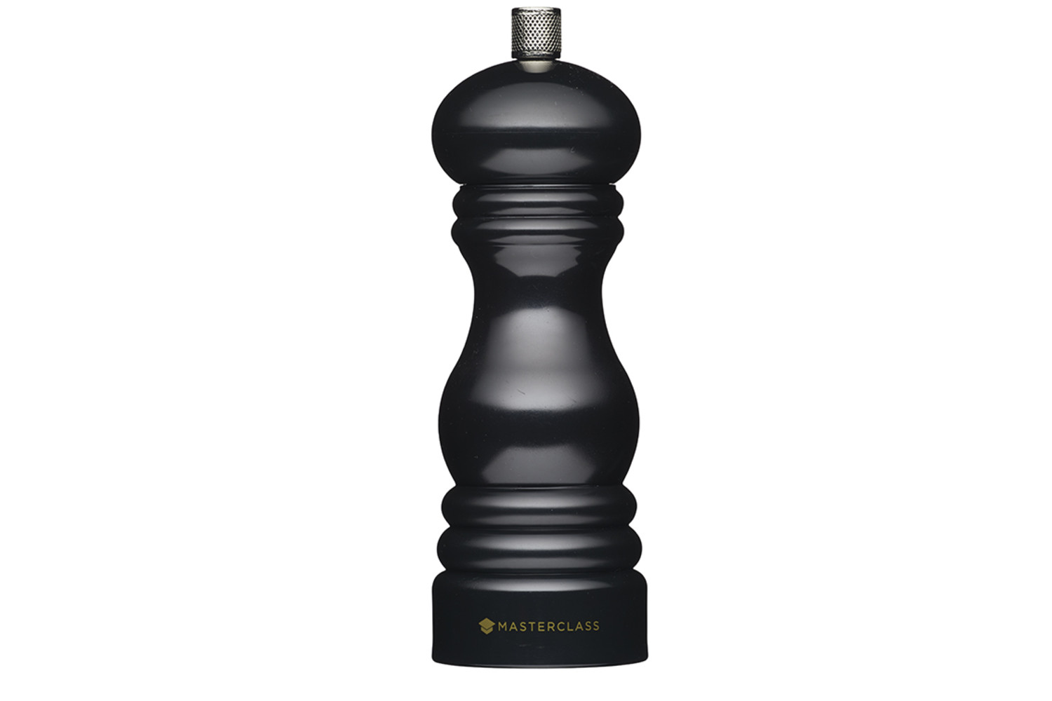 MasterClass Salt or Pepper Mill, 17cm, Black MasterClass Salt or Pepper Mill, 17cm, Black