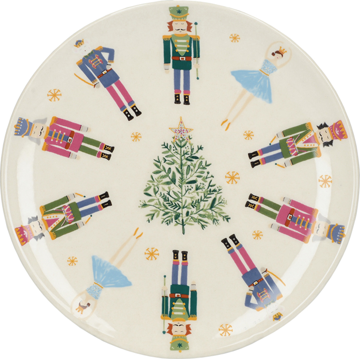 KitchenCraft The Nutcracker Collection Nutcracker Canape Plate KitchenCraft The Nutcracker Collection Nutcracker Canape Plate