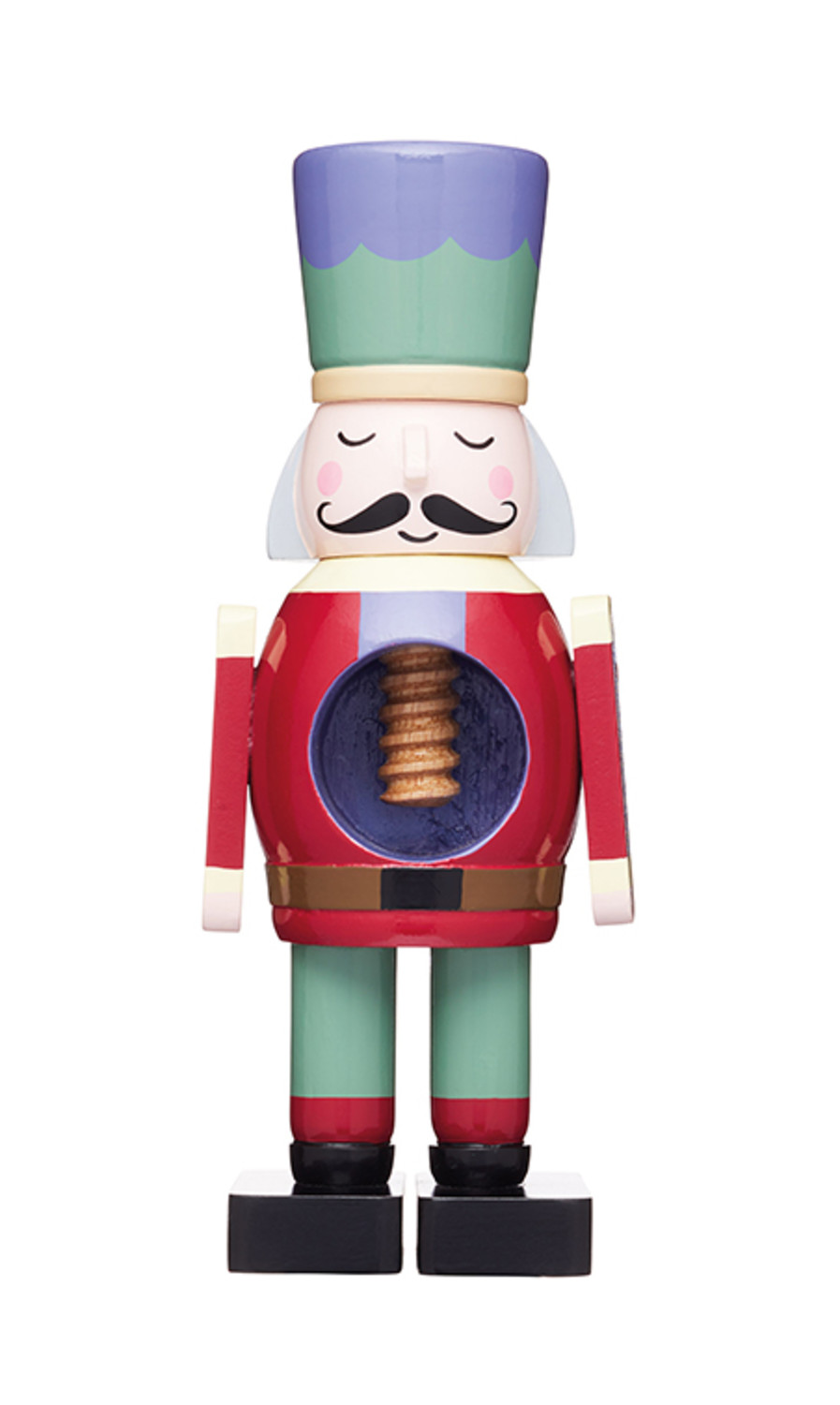 KitchenCraft The Nutcracker Collection Wooden Soldier Nut Cracker KitchenCraft The Nutcracker Collection Wooden Soldier Nut Cracker