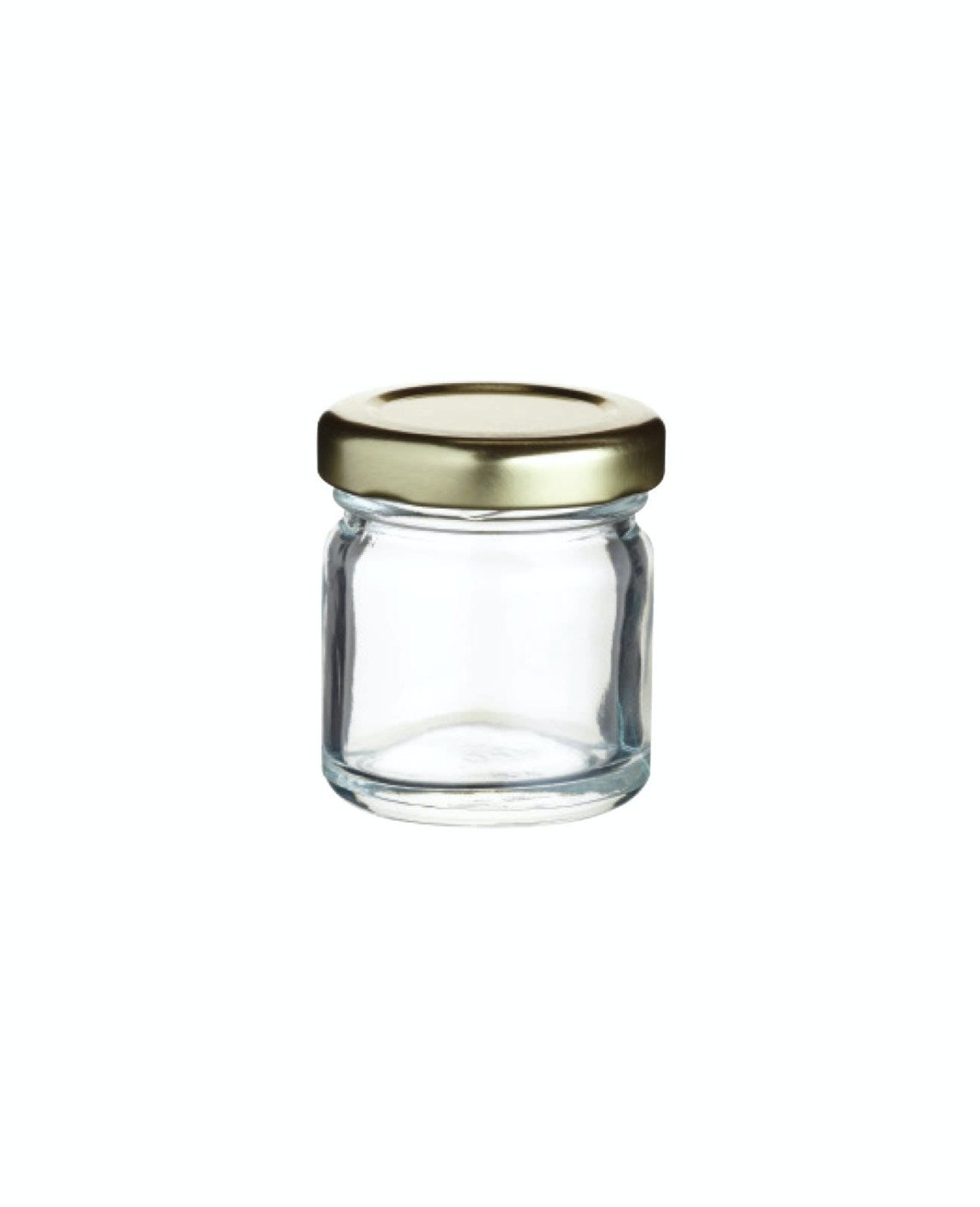 Home Made Mini Glass 43ml Jam Pot